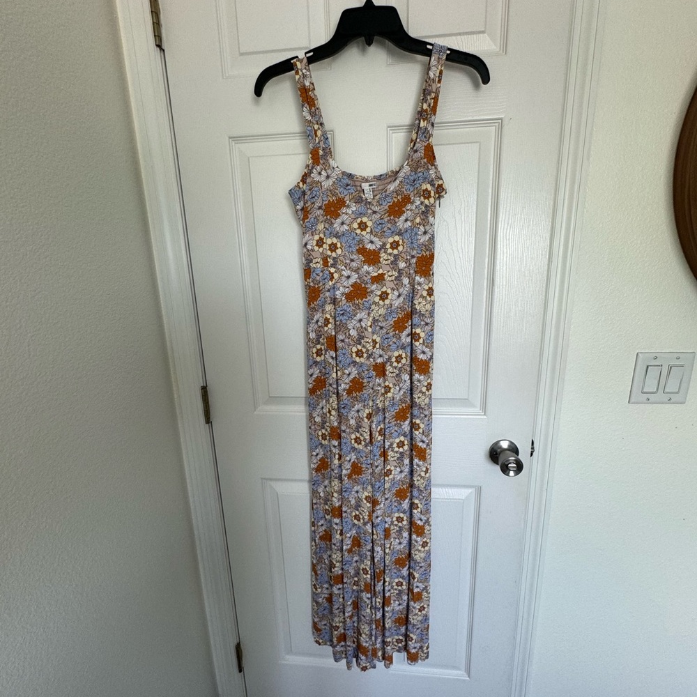 Amuse Society Floral Jumper w/Pockets